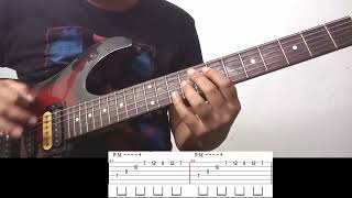 သေလို့ရတယ်  Idiots Dotted Eighth Note Delay Guitar Filling TUTORIAL [upl. by Christos]