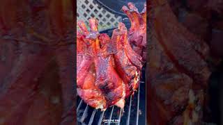 Smoked Pork Crown Roast Recipe  Over The Fire Cooking by Derek Wolf [upl. by Jorie]