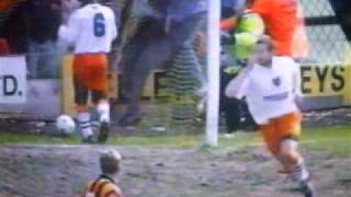 Bradford City Vs Blackpool  PlayOff Highlights 96 [upl. by Sevik]