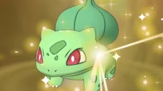 Pokémon Masters EX  Shiny Balbasaur Evolves All 3 Shiny Kanto starters finally [upl. by Ataner]