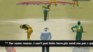 EA SPORTS CRICKET 2009 DOWNLOAD LINKS [upl. by Underwood]