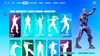 The Top 100 RAREST Fortnite Emotes 2024 [upl. by Nicolais]