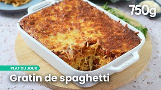 Facile à faire ce gratin de pâtes bolo va vous réchauffer   750g [upl. by Shere657]