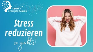 Stress reduzieren  Audio mit stressreduzierenden Affirmationen [upl. by Dnomse]