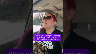 Carpool Karaoke Fail  Sorry Celine Dion 😅 [upl. by Eelano]