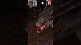 Alossauro vs rexy jurassicworldthegame [upl. by Reste]