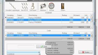 Korte uitleg Afletteren openstaande posten in osFinancials [upl. by Nessnaj]