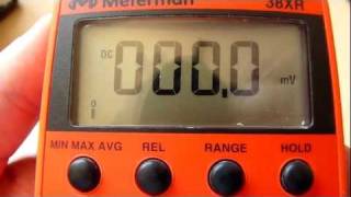 Amprobe Meterman 38XR DMM calibration adjustment [upl. by Ashbaugh63]