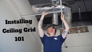 How to Install Ceiling Grid [upl. by Anima]