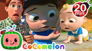 Boo Boo JJ and TomTom  CoComelon  Sing Along  Nursery Rhymes and Songs for Kid [upl. by Anawek]