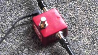 Henretta Crimson Tremolo Effect Pedal Demo [upl. by Ahsinrac107]