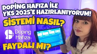 DOPİNG HAFIZA İLE YKS2025E HAZIRLANIYORUM SİSTEMİ NASIL FAYDALI MI dopinghafıza [upl. by Lirva]