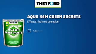 Thetford Aqua Kem Green Sachets [upl. by Levin530]