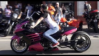 Daytona Bike Week 2018  Main Street Highlights [upl. by Imrots]