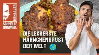 Schnelles Die leckerste Hähnchenbrust der Welt Rezept von Steffen Henssler [upl. by Vincenty374]