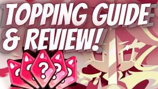 Raspberry Cookie Topping Guide And Review in Game Modes  Cookie Run Kingdom [upl. by Cima]