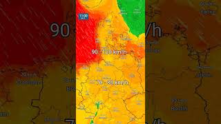 ❗Sturmtief NIKLAS kommt mit Schauern Gewittern Schnee und viel Wind🌬️ warnung wetteronline [upl. by Furlani]