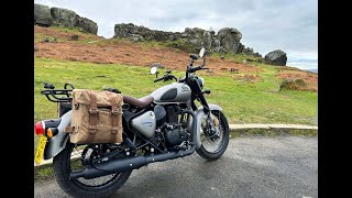 Royal Enfield Classic 350 The Cub gets a quotLeg Waxquot 13th March 2024 [upl. by Eniron650]