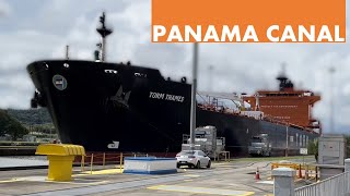 The Amazing Panama Canal Miraflores Locks and the Panama Canal Railway [upl. by Tletski]