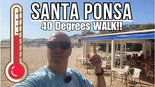 40 degrees at SANTA PONSA August 2024 [upl. by Hali836]