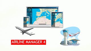 HAVAYOLU ŞİRKETİ YÖNETME OYUNUAİRLİNE MANAGER 4 [upl. by Edrahs633]