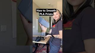 How to Smooth PLA 3D Prints  easy and quick tutorial [upl. by Airemahs646]