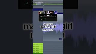 sampling machine girl into a beat in fl studio 2024 flstudio [upl. by Michelina]