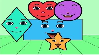 The Shapes Song and more  Best Preschool Learning Videos for Kids [upl. by Isteb19]