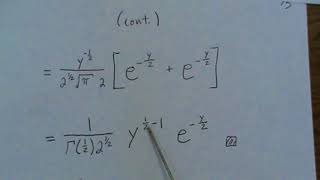 Statistical Distributions Central amp Noncentral Chi square df1 Distributions [upl. by Kuo83]