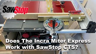 Will the Incra Miter Express work with a Jobsite Table Saw [upl. by Nussbaum259]