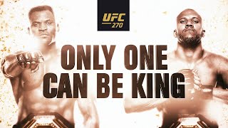 UFC 270 Ngannou VS Gane  ONLY ONE CAN BE KING I OFFICIAL TRAILER [upl. by Enaillil59]