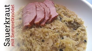 Rezept  Sauerkraut mit Semmelknödeln Red Kitchen  Folge 115 [upl. by Erny]