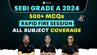 Marathon Series for SEBI Grade A 2024  SEBI Revision MCQs  SEBI Phase 1 amp 2 Syllabus Preparation [upl. by Couq706]