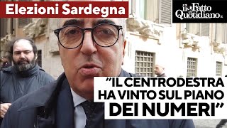 Elezioni in Sardegna la destra perde ma lanalisi del voto è surreale quotVinto sul piano dei numeriquot [upl. by Templer]