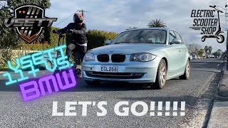 Vsett 11 vs BMW Acceleration test [upl. by Rodablas]