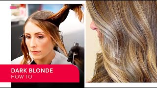 How to Create Dark Blonde Hair with Zoe Irwin  Wella Professionals [upl. by Atsirc]