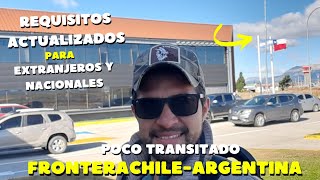 Salir de Chile a Argentina por tierra  FRONTERA TERRESTREpaso Huemules requisitos actualizados [upl. by Zacarias331]