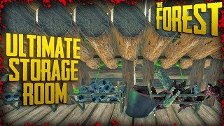 S2 EP15  Hidden Catapult Storage  Building A Balcony v070  The Forest [upl. by Damien]