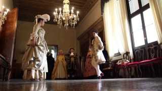 Learn how to dance the Minuet  Venice Carnival 2014 [upl. by Catt]