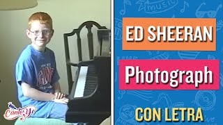 Ed Sheeran  Photograph Karaoke  CantoYo [upl. by Llekcm]