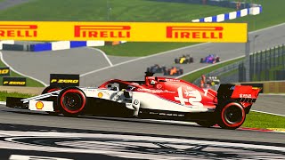 Kimi Raikkonen takes the win at the Styrian Grand Prix 2021 [upl. by Pahl]