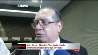 Ministro Gilmar Mendes sobre o PT Instalaram uma Cleptocracia [upl. by Yenhoj]