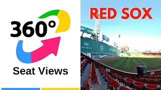 Fenway Park 360 Seat View  TickPicks VR Experience [upl. by Eirdua658]