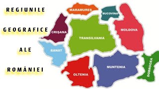 REGIUNILE GEOGRAFICE ALE ROMÂNIEI [upl. by Massab]