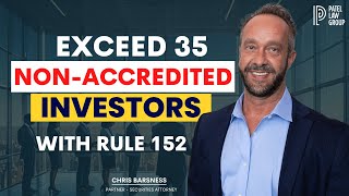 How to Bring More Than 35 NonAccredited Investor In [upl. by Aikat164]