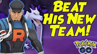 How to Beat Team Rocket CLIFF New Aerodactyl Team in Pokemon GO [upl. by Fisher]