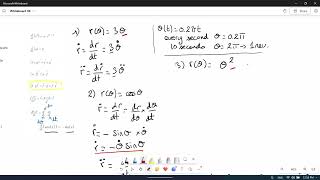 Dynamics examples or r of theta r dot r dot dot [upl. by Anidam592]