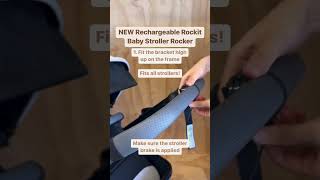 Parenting Hack NEW Rechargeable Rockit Baby Stroller Rocker [upl. by Gavriella255]