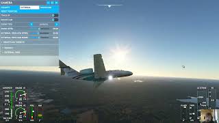 Microsoft Flight Simulator Laurence G Hanscom Field to Teterboro with a CJ4 [upl. by Sackman]