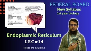 Endoplasmic Reticulumn  class 11 [upl. by Baiss]